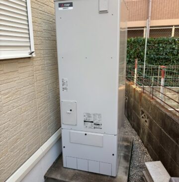 兵庫県伊丹市Oエコキュートの施工事例工事後写真