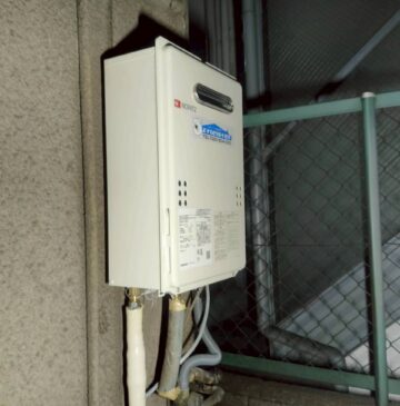 神戸市東灘区Oガス給湯器の施工事例工事後写真