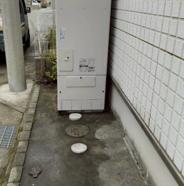 兵庫県姫路市Sエコキュートの施工事例工事後写真