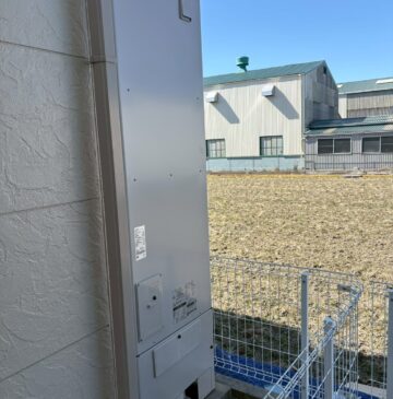 神戸市西区Mエコキュートの施工事例工事後写真