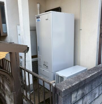 兵庫県姫路市Tエコキュートの施工事例工事後写真