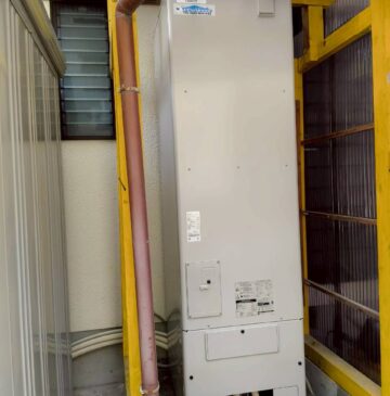 兵庫県明石市Fエコキュートの施工事例工事後写真