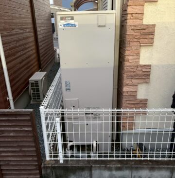 兵庫県加古川市Mエコキュートの施工事例工事後写真