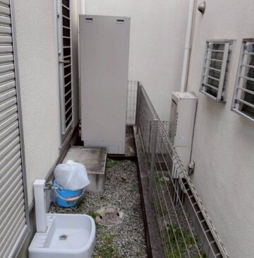 兵庫県加西市Mエコキュートの施工事例工事後写真