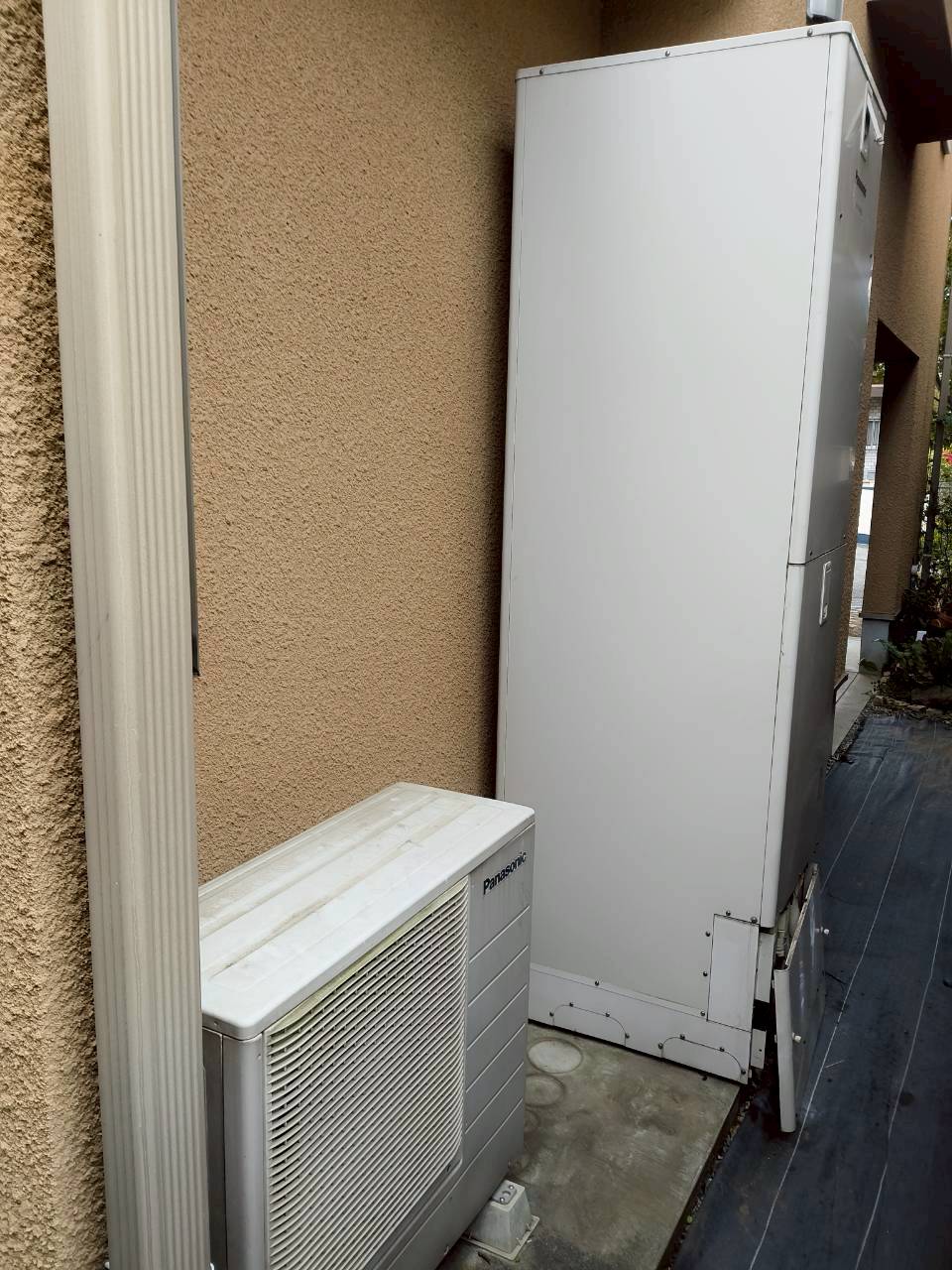 兵庫県明石市Iエコキュートの施工事例工事前写真