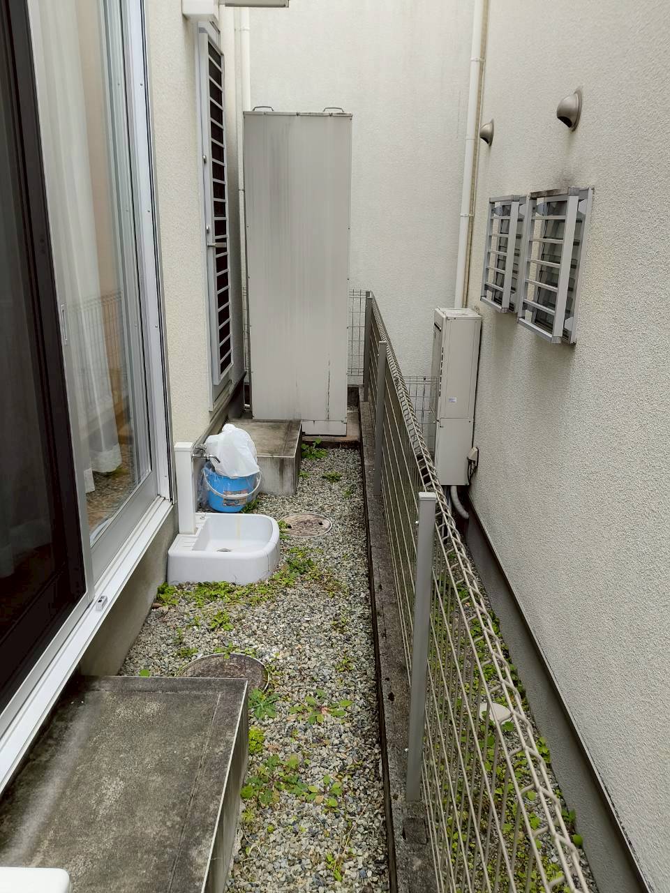 兵庫県加西市Mエコキュートの施工事例工事前写真