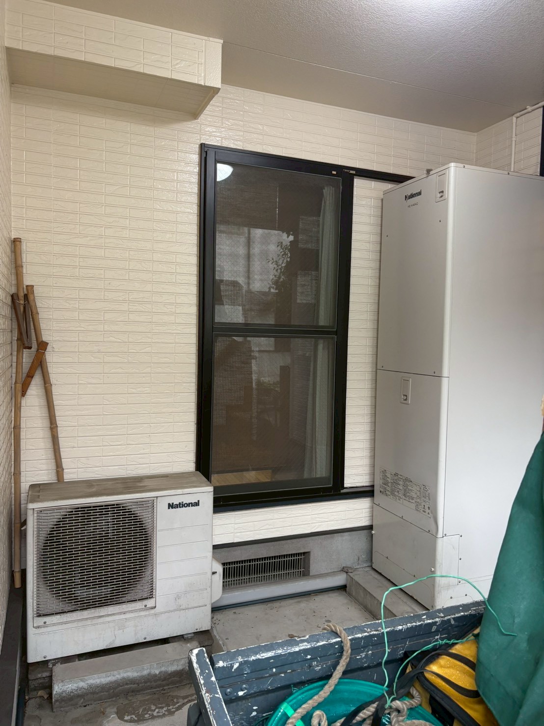 神戸市東灘区Tエコキュートの施工事例工事前写真