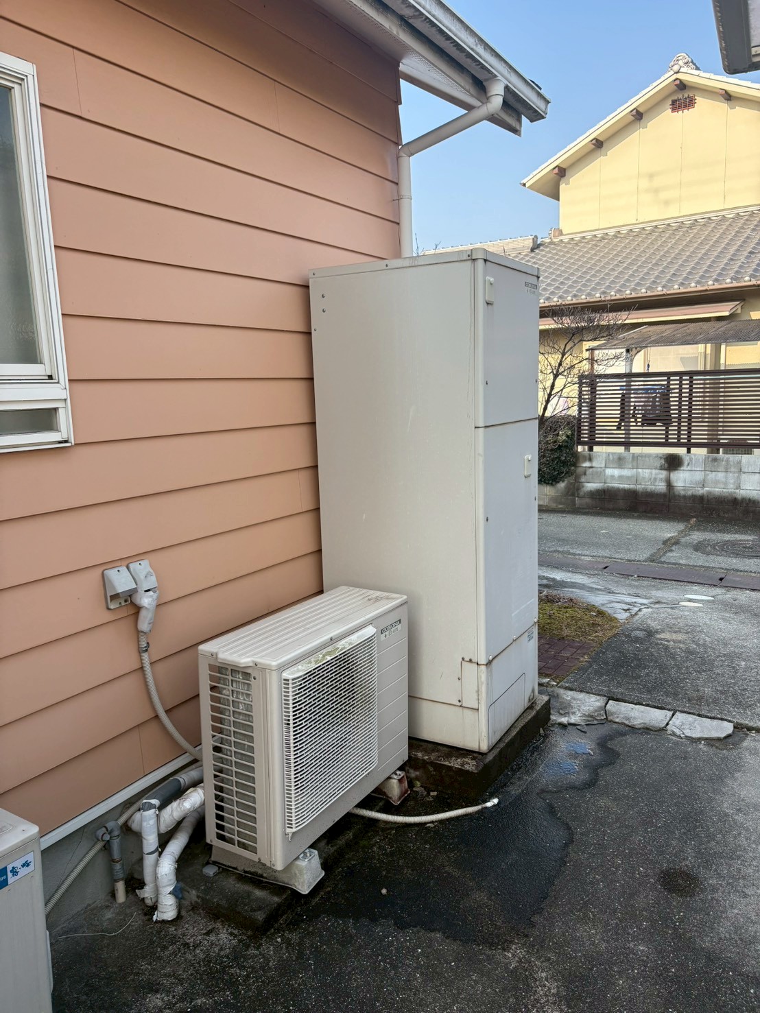 兵庫県三木市Iエコキュートの施工事例工事前写真