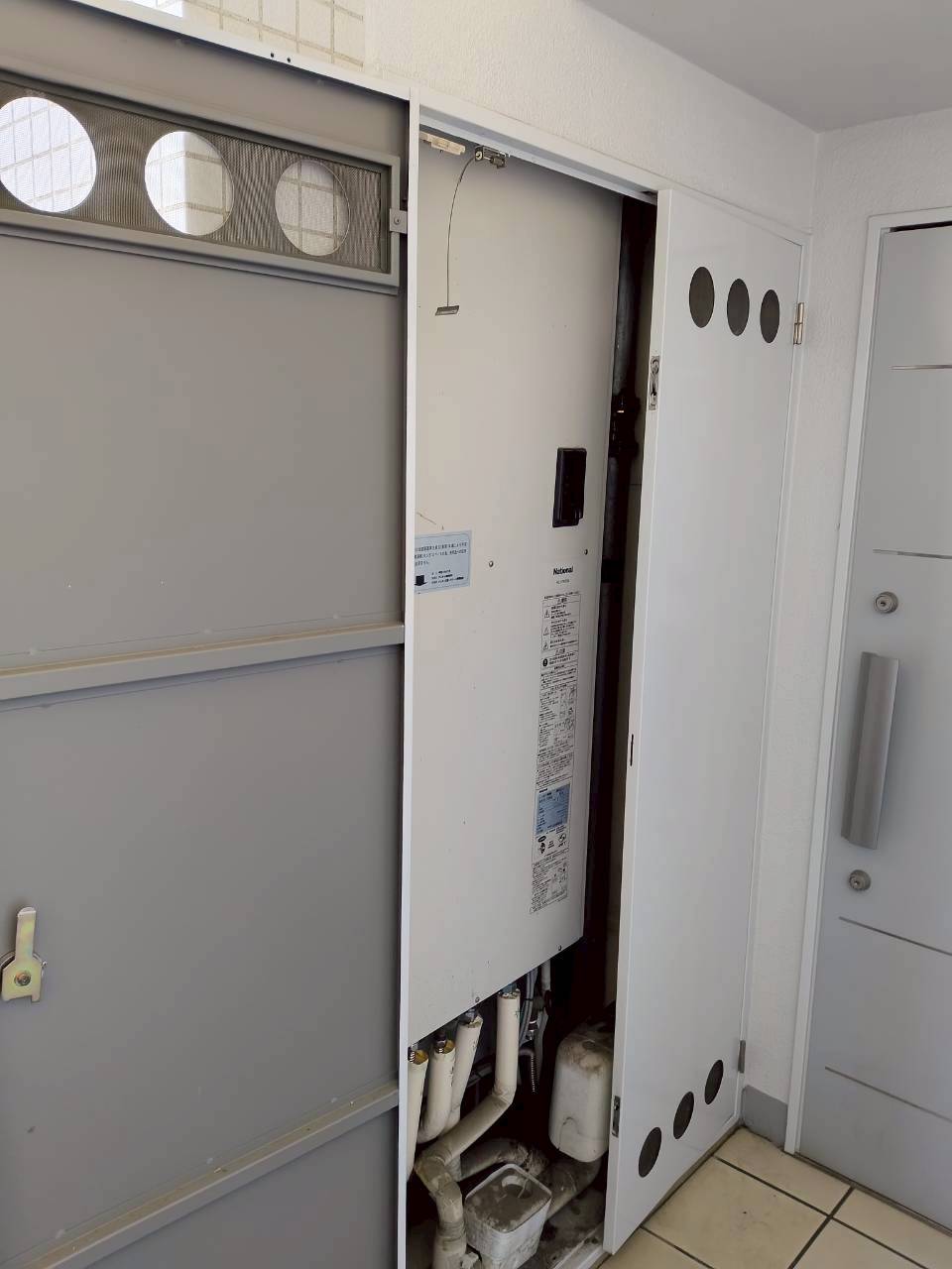 神戸市中央区Kエコキュートの施工事例工事前写真