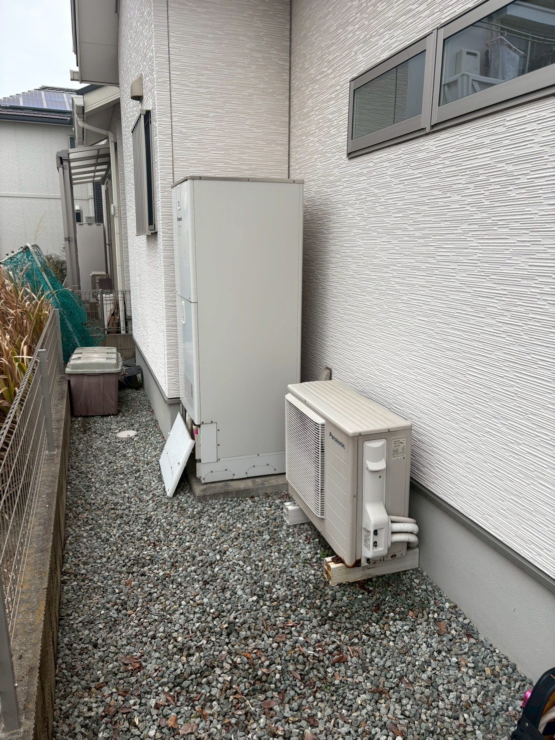 兵庫県明石市Fエコキュートの施工事例工事前写真