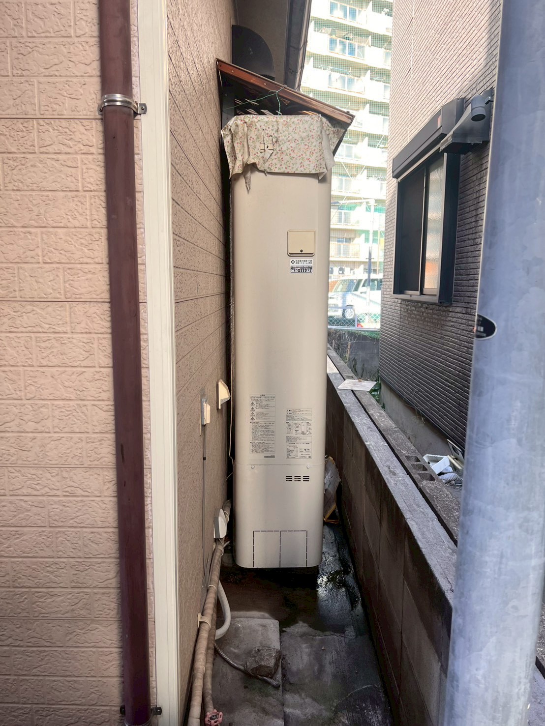 兵庫県加古川市Hエコキュートの施工事例工事前写真