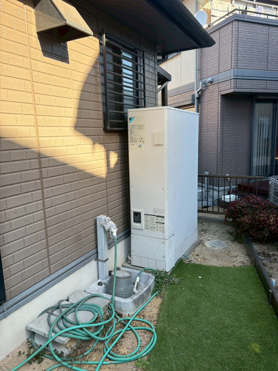 兵庫県三木市Kエコキュートの施工事例工事前写真