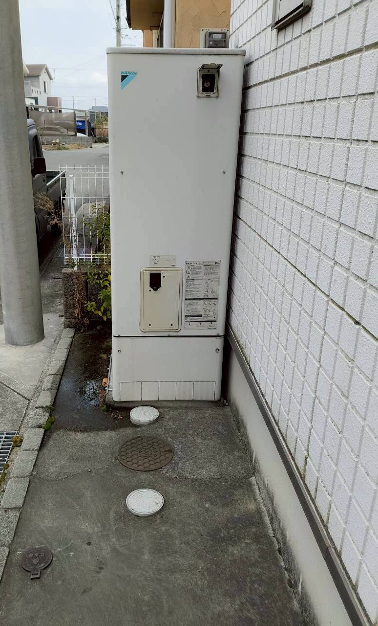 兵庫県姫路市Sエコキュートの施工事例工事前写真