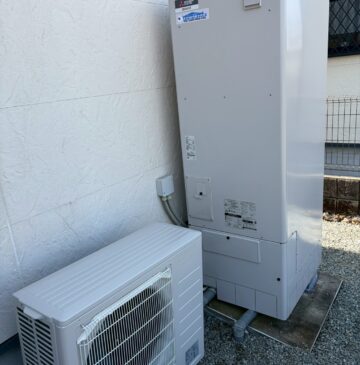 兵庫県三木市Iエコキュートの施工事例工事後写真