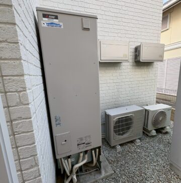 兵庫県加古郡播磨町Kエコキュートの施工事例工事後写真