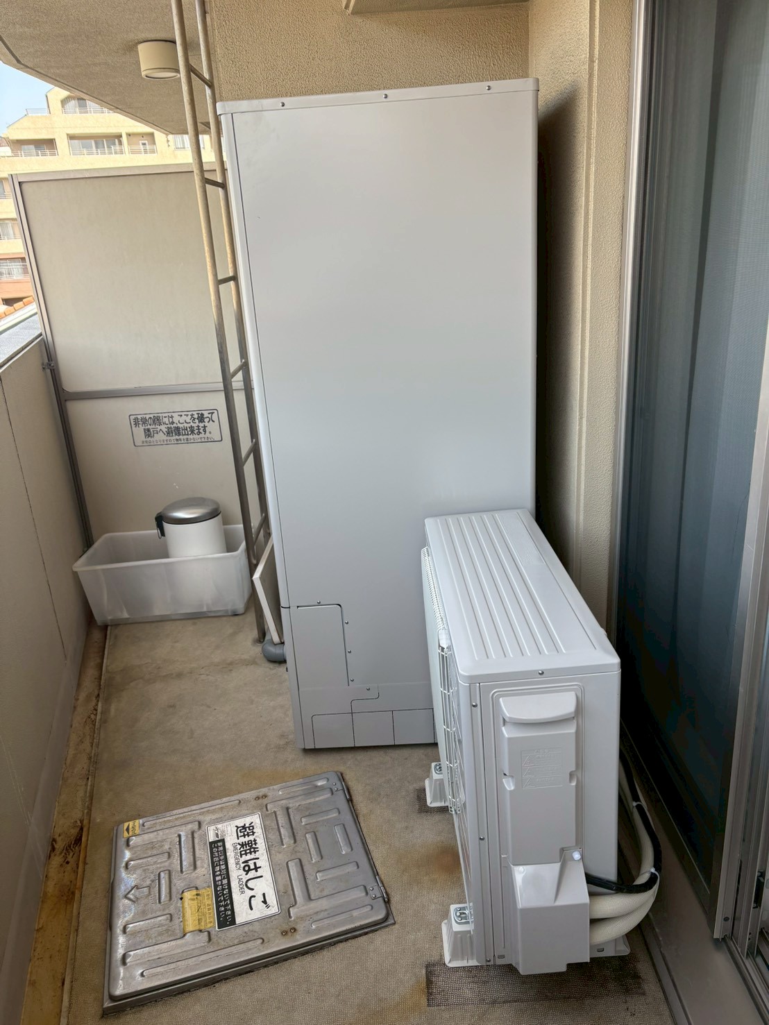 神戸市長田区Kエコキュートの施工事例工事後写真