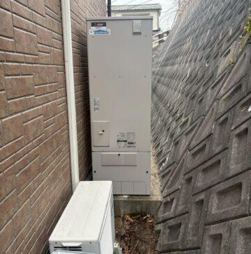 神戸市長田区Nエコキュートの施工事例工事後写真