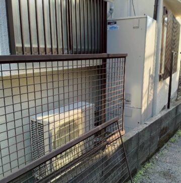 兵庫県明石市Hエコキュートの施工事例工事後写真