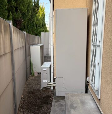 兵庫県明石市Tエコキュートの施工事例工事後写真