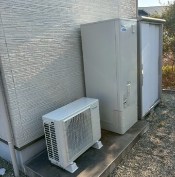 兵庫県加古川市Mエコキュートの施工事例工事後写真