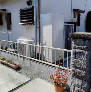 兵庫県加古郡播磨町Nエコキュートの施工事例工事後写真