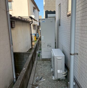 兵庫県加古川市Mエコキュートの施工事例工事後写真