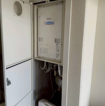 神戸市東灘区Mガス給湯器の施工事例工事後写真