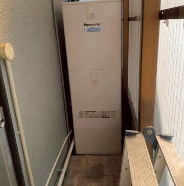 兵庫県明石市Bエコキュートの施工事例工事後写真