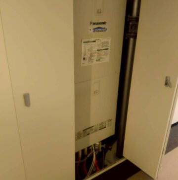 神戸市中央区Kエコキュートの施工事例工事後写真