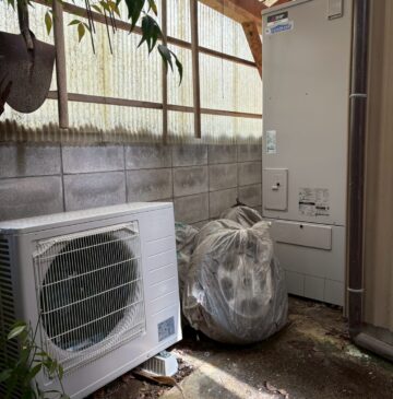 兵庫県三木市Yエコキュートの施工事例工事後写真