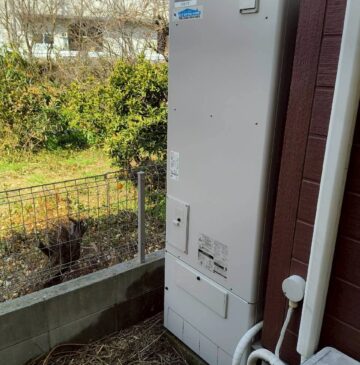 神戸市西区Kエコキュートの施工事例工事後写真