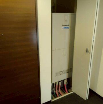 神戸市中央区Kエコキュートの施工事例工事後写真