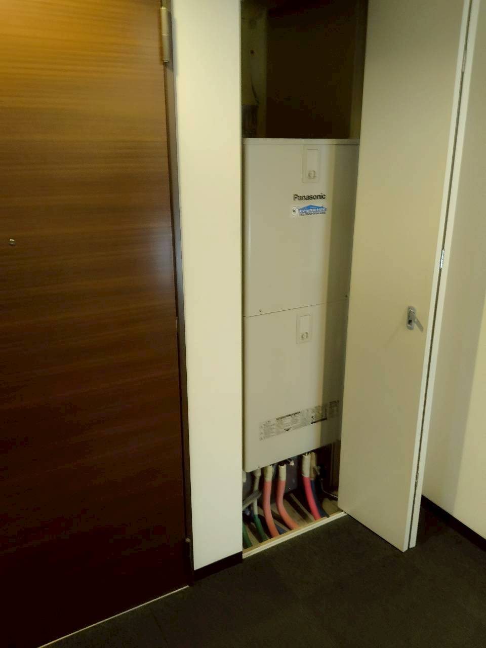 神戸市中央区Kエコキュートの施工事例工事後写真