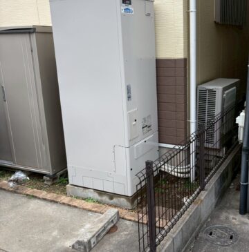 神戸市長田区Hエコキュートの施工事例工事後写真