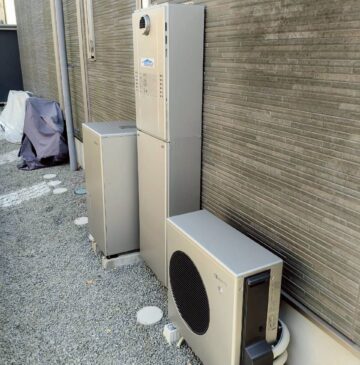 兵庫県三木市Sハイブリッド給湯器の施工事例工事後写真