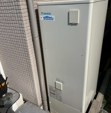 神戸市西区Fエコキュートの施工事例工事後写真