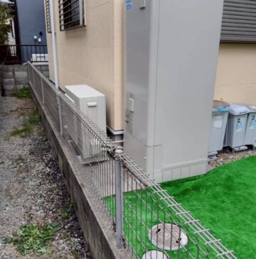 神戸市西区Uエコキュートの施工事例工事後写真
