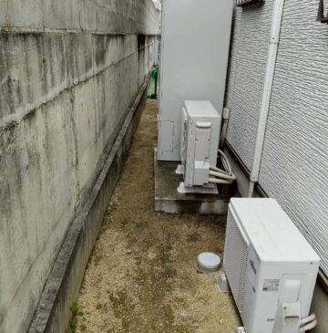 兵庫県明石市Oエコキュートの施工事例工事後写真