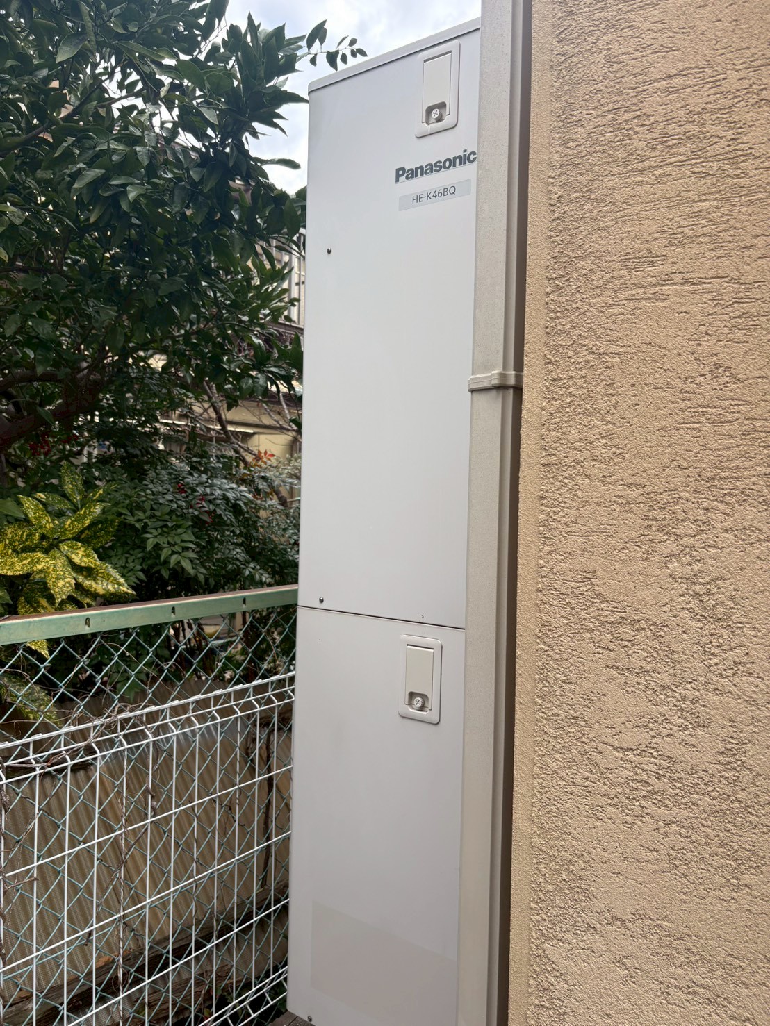 兵庫県姫路市Oエコキュートの施工事例工事前写真