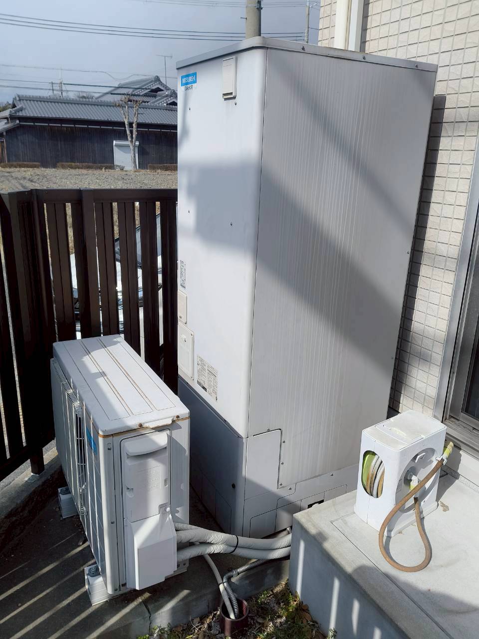 神戸市西区Yエコキュートの施工事例工事前写真
