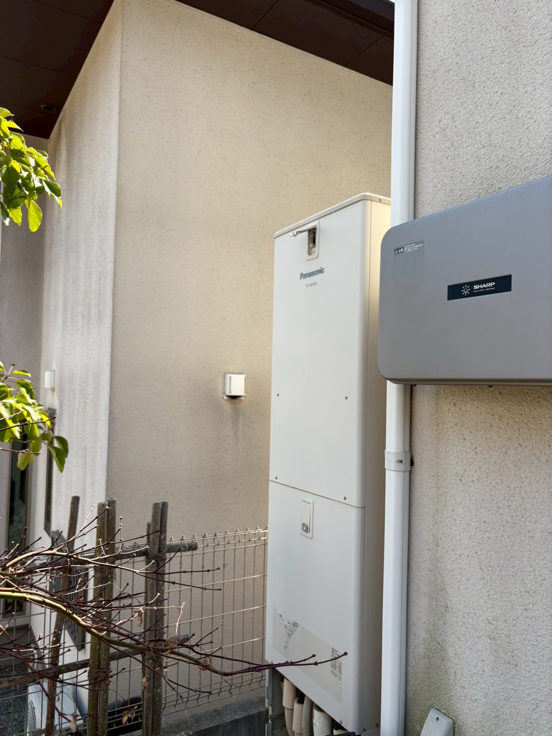 兵庫県三田市Iエコキュートの施工事例工事前写真