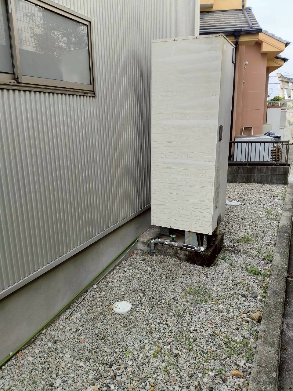 兵庫県姫路市Aエコキュートの施工事例工事前写真