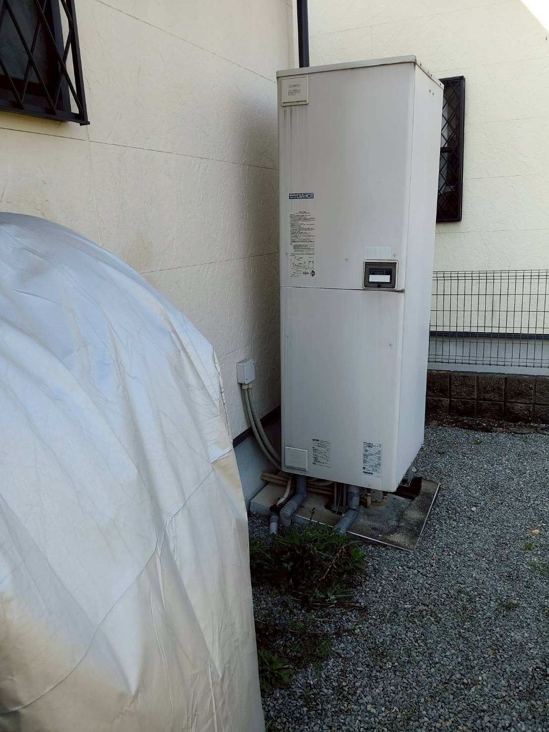 兵庫県三木市Iエコキュートの施工事例工事前写真