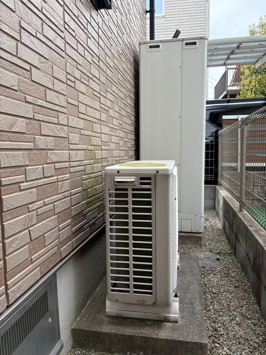 兵庫県加古川市Nエコキュートの施工事例工事前写真