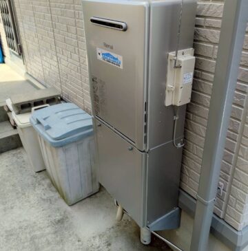 兵庫県明石市Mガス給湯器の施工事例工事後写真