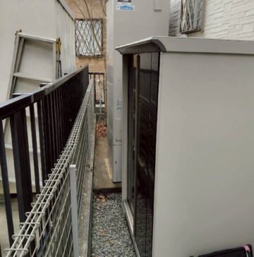 兵庫県宝塚市Hエコキュートの施工事例工事後写真