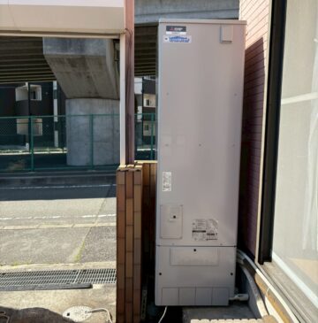 兵庫県明石市Wエコキュートの施工事例工事後写真