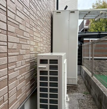 兵庫県加古川市Nエコキュートの施工事例工事後写真
