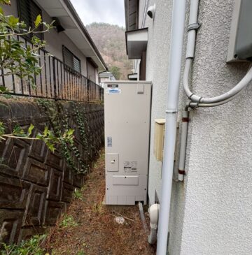 兵庫県川辺郡猪名川町Hエコキュートの施工事例工事後写真