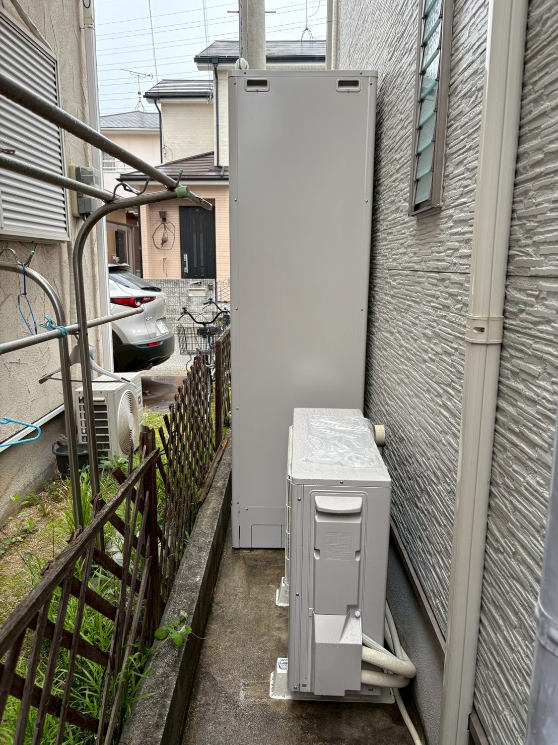 兵庫県加古川市Aエコキュートの施工事例工事後写真